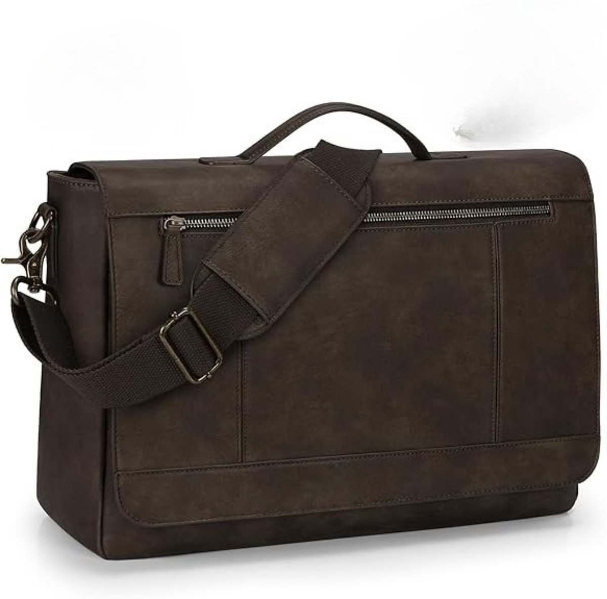 Leren Laptoptas - Laptoptas - Leren Tas - Luxe Leren Laptoptas - Werktas - Schoudertas - Business Tas - Leren Business Tas - 15,6 inch - van Imperatoris