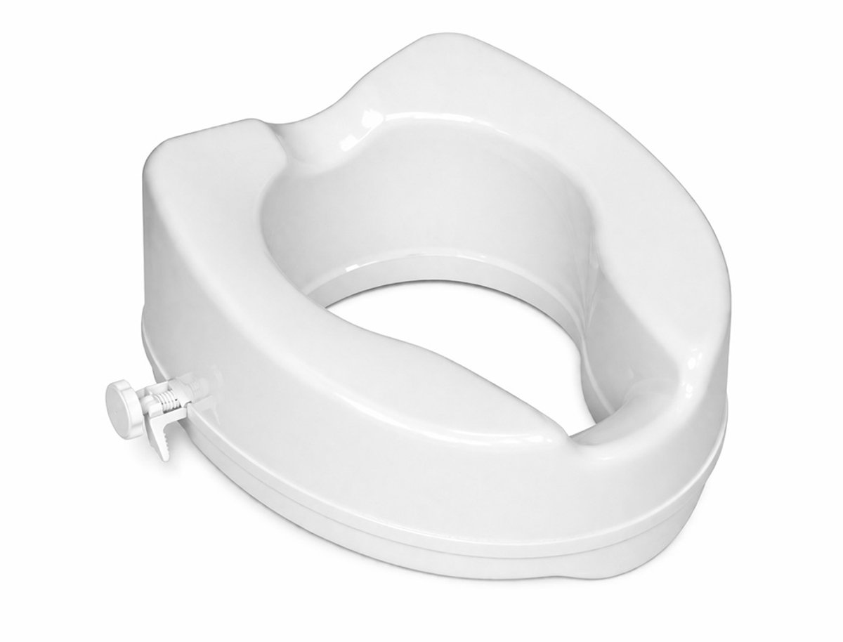 Medical Brace Toiletverhoger 15 cm - zonder deksel - Wit