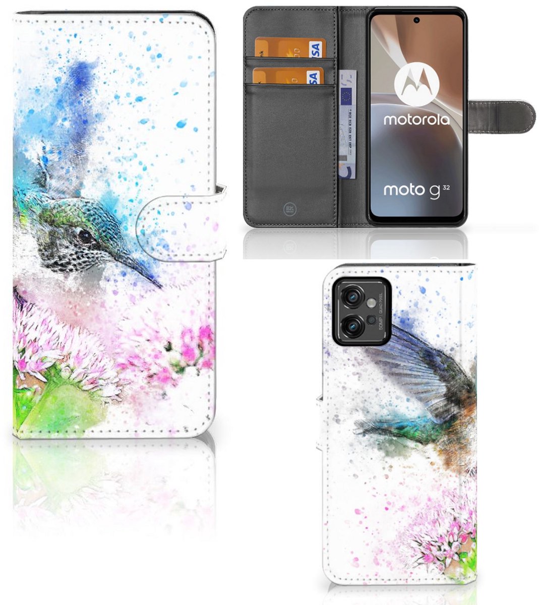 Hoesje Motorola Moto G32 Vogel