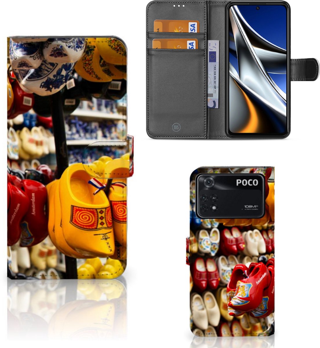 Xiaomi Poco X4 Pro 5G Flip Cover Klompen