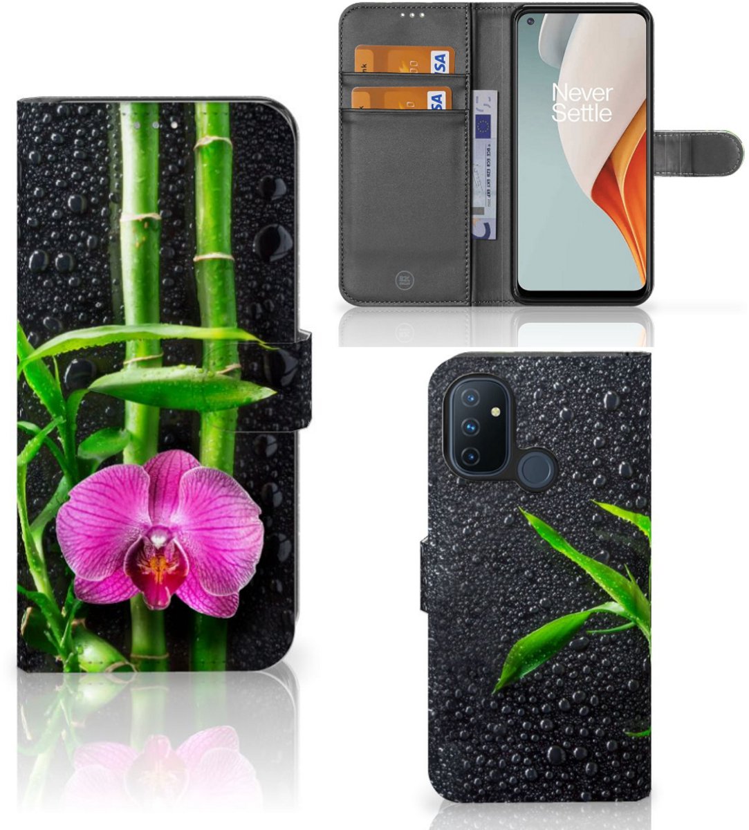 OnePlus Nord N100 Hoesje Orchidee