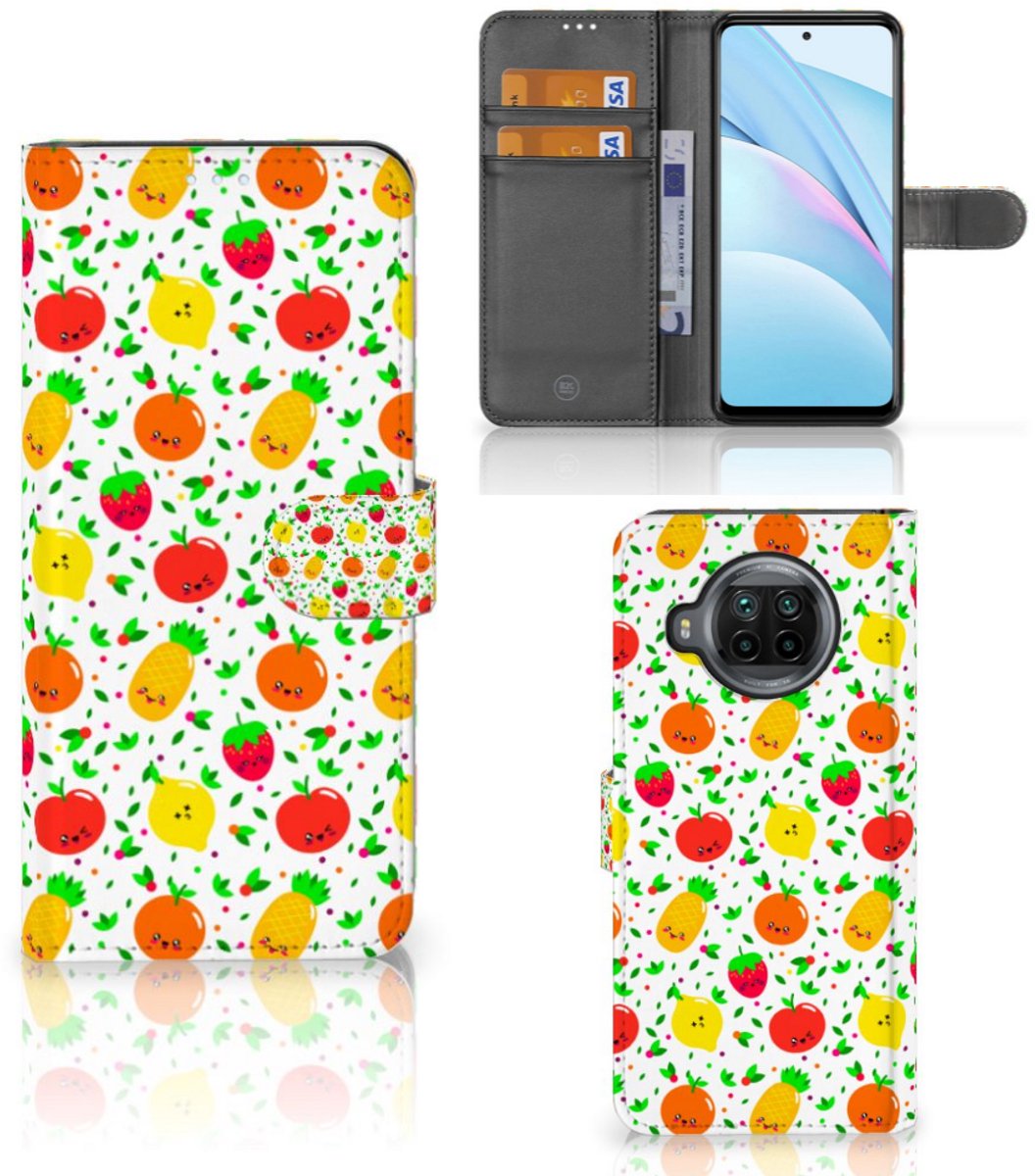 Xiaomi Mi 10T Lite Book Cover Fruits
