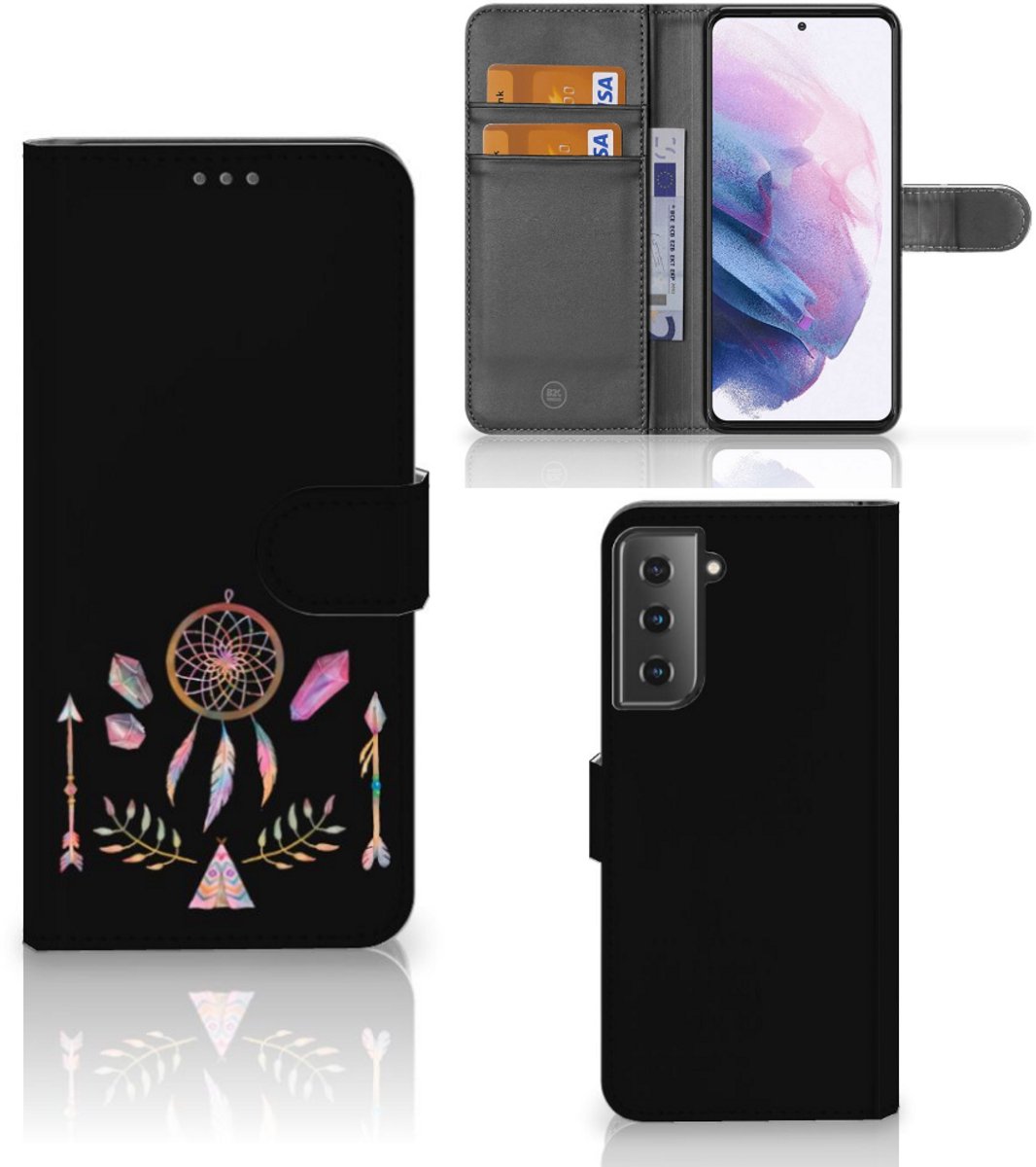 Samsung Galaxy S21 Plus Leuk Hoesje Boho Dreamcatcher
