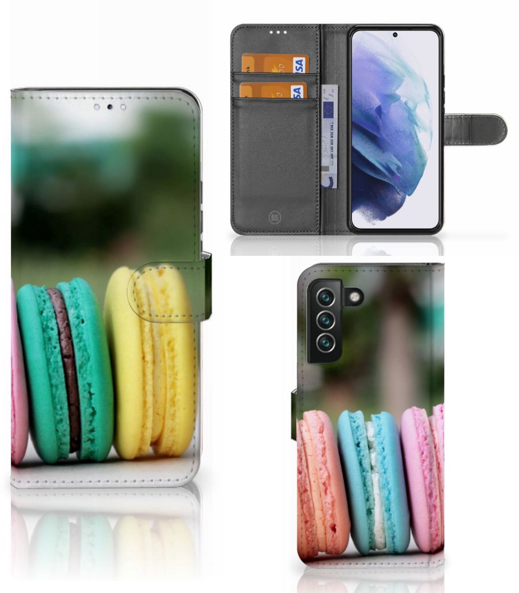 Samsung Galaxy S22 Plus Book Cover Macarons