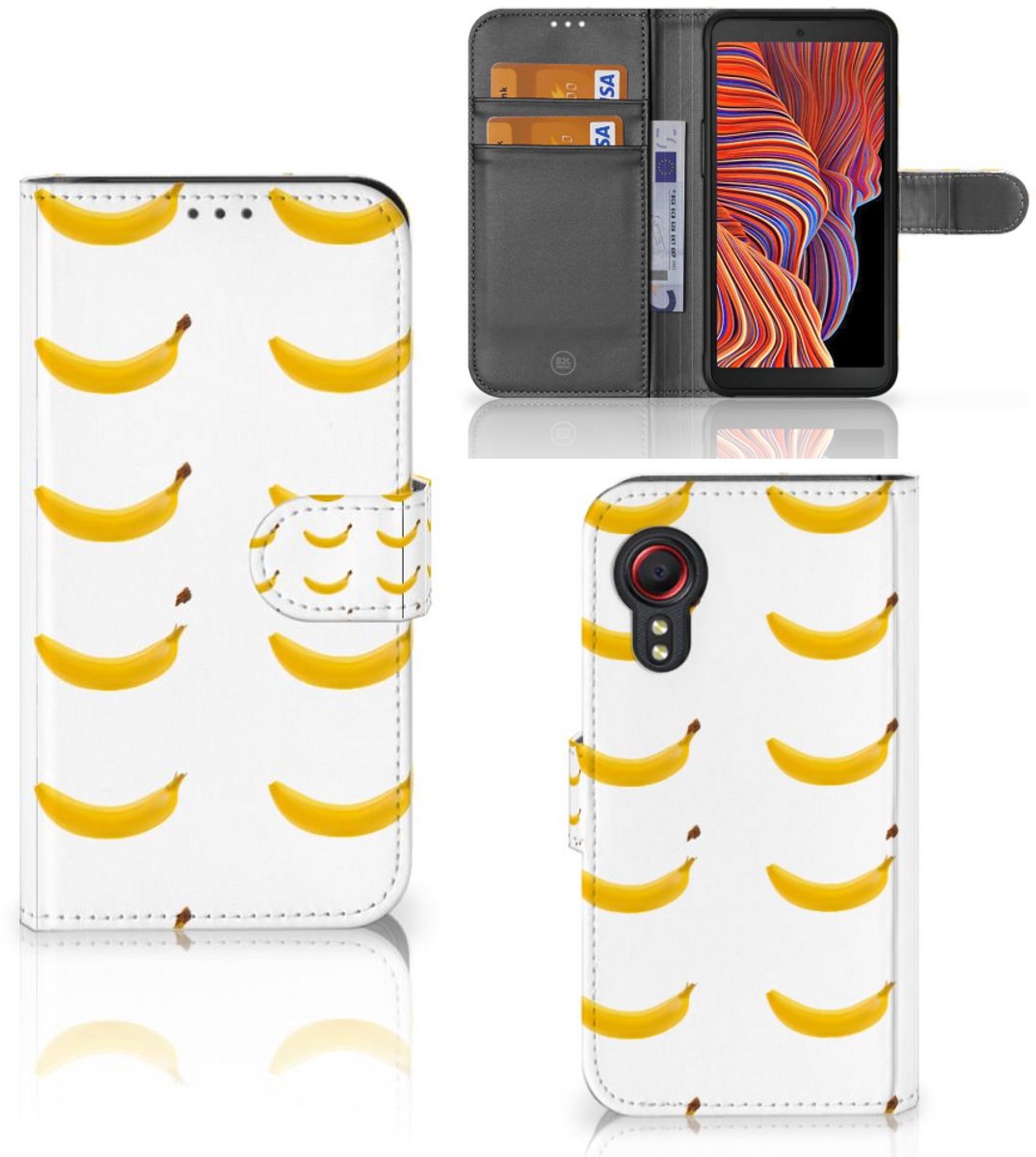 Samsung Galaxy Xcover 5 Book Cover Banana