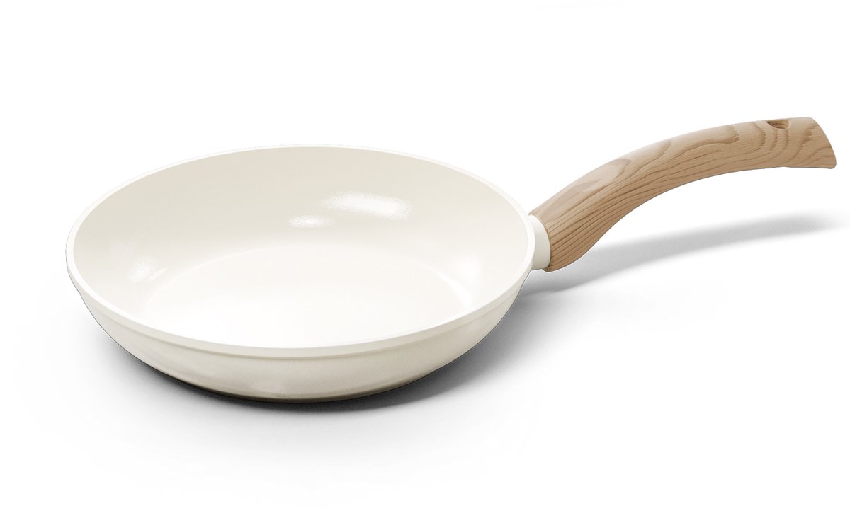 Bardani Wajan deluxe koekenpan 28 cm met afneembare steel