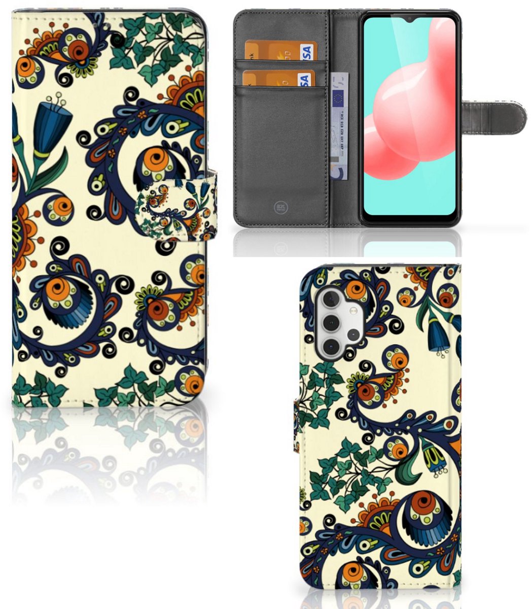 Wallet Case Samsung Galaxy A32 5G Barok Flower