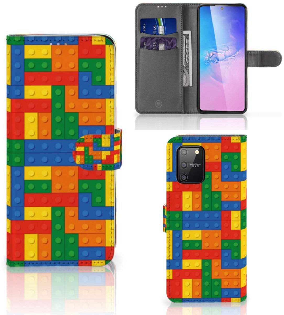 Samsung S10 Lite Telefoon Hoesje Blokken
