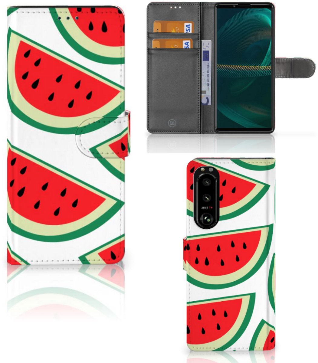 Sony Xperia 5III Book Cover Watermelons