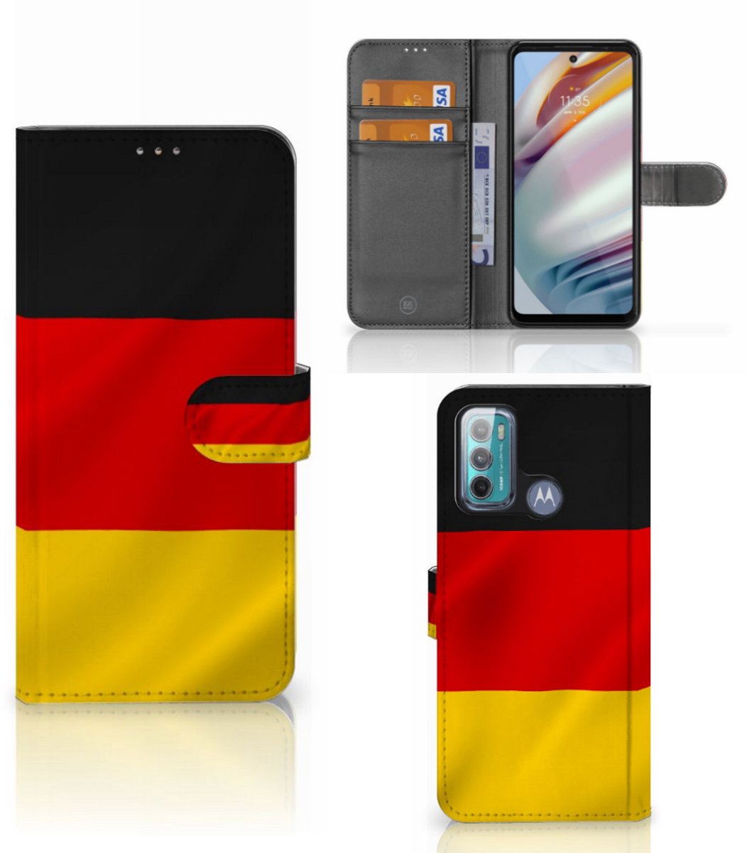 Motorola Moto G60 Bookstyle Case Duitsland