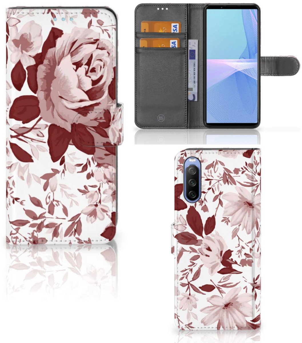 Hoesje Sony Xperia 10 III Watercolor Flowers