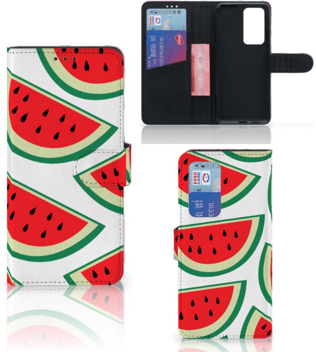 Huawei P40 Pro Book Cover Watermelons