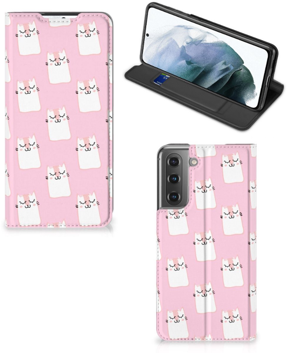 Samsung Galaxy S21 FE Hoesje maken Sleeping Cats
