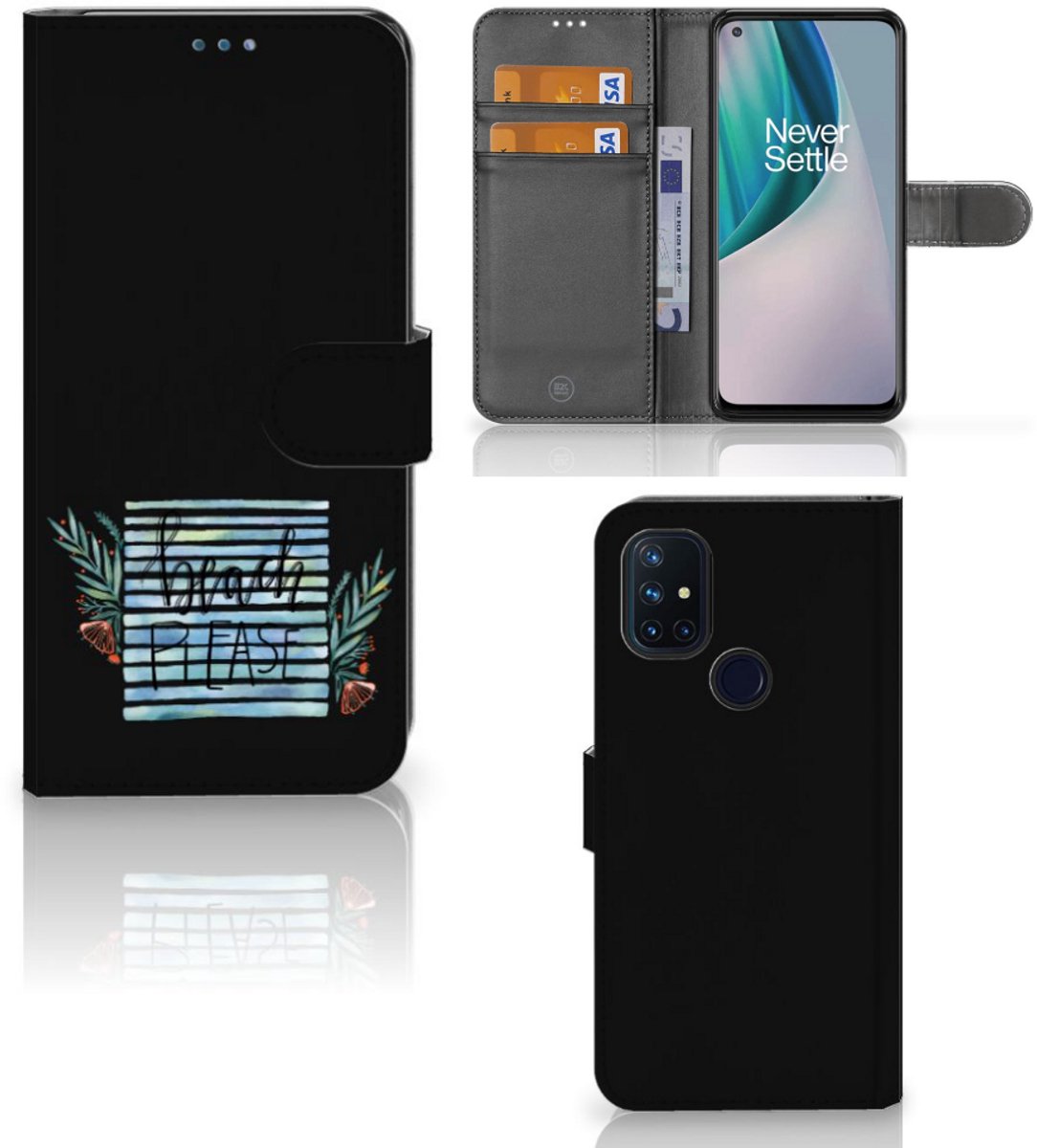 OnePlus Nord N10 Leuk Hoesje Boho Beach