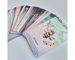 Bloemenmaan Orakel - Spiritualiteit 1111 - 44 Orakelkaarten - Dagelijkse inzichten - Spirituele groei & Intuïtie - Nederlandstalig