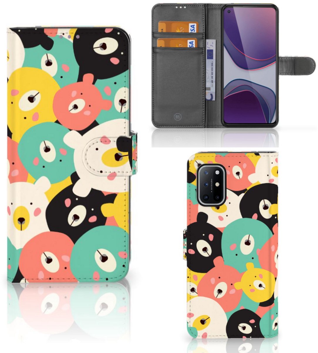 OnePlus 8T Leuk Hoesje Bears