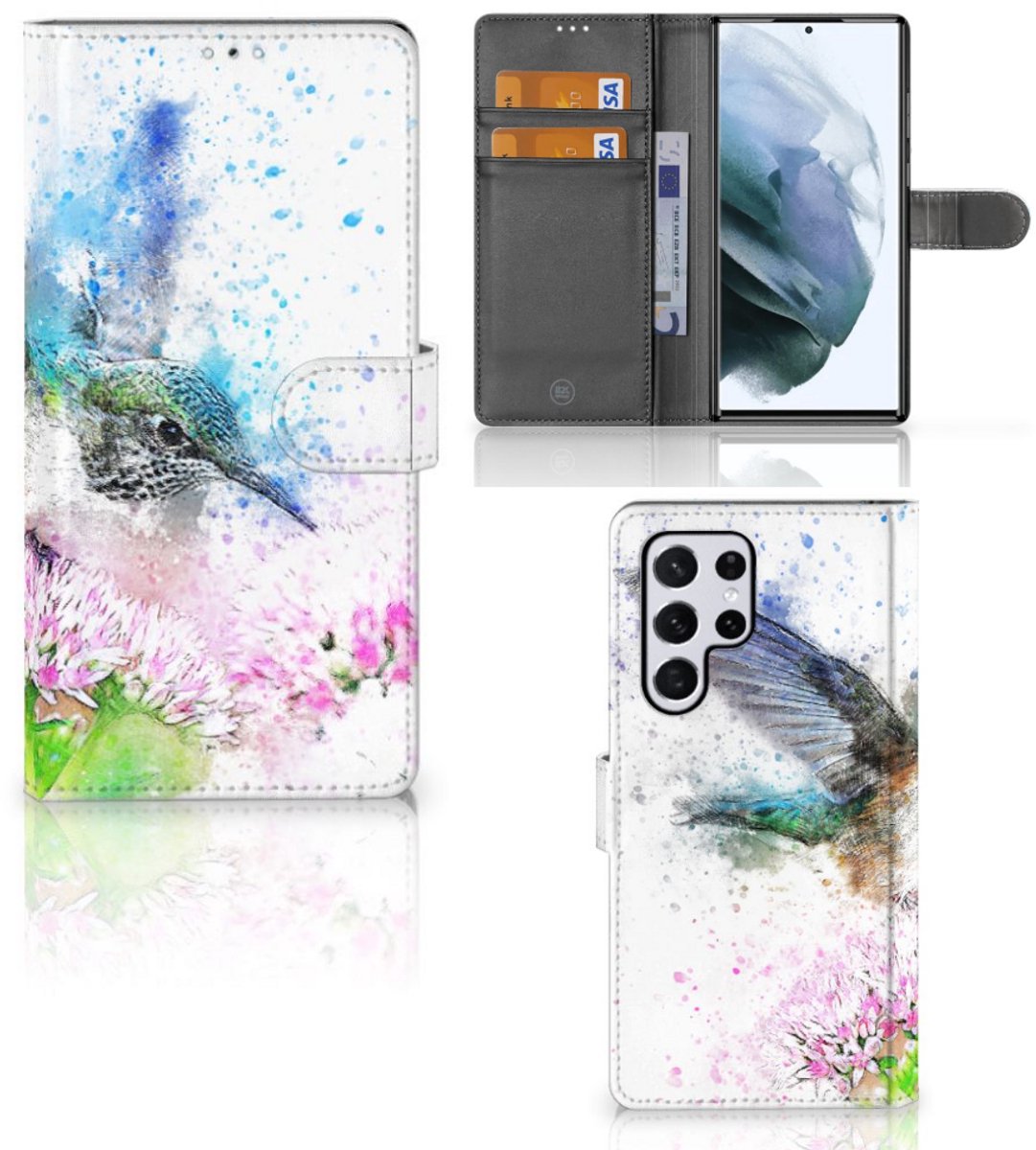 Hoesje Samsung Galaxy S22 Ultra Vogel