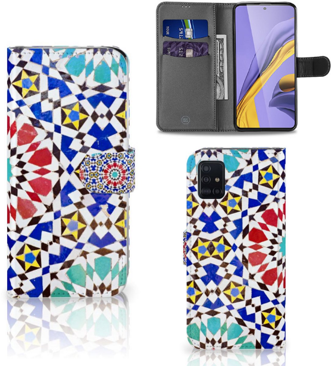 Samsung Galaxy A51 Bookcase Mozaïek