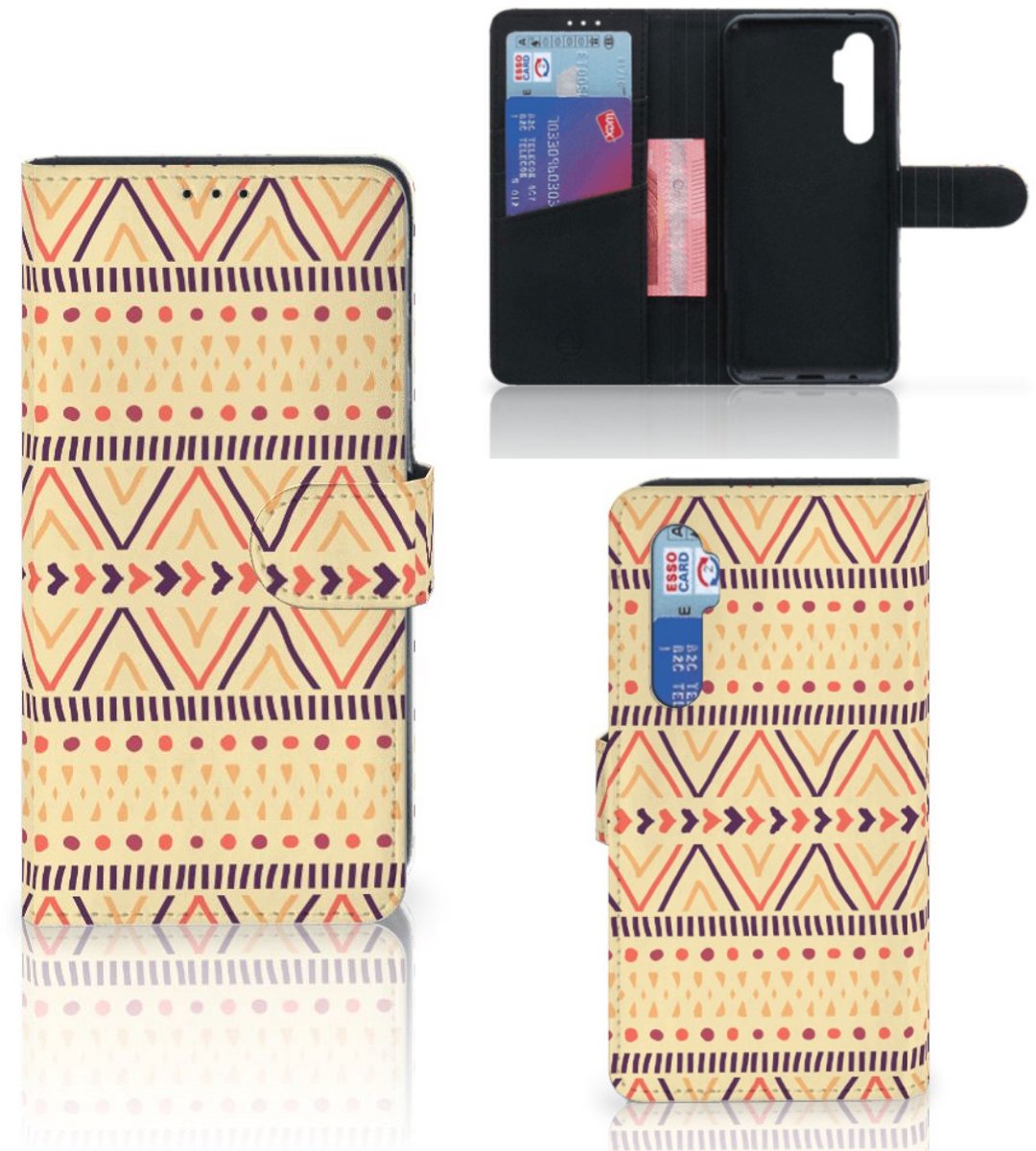 Xiaomi Mi Note 10 Lite Telefoon Hoesje Aztec Yellow