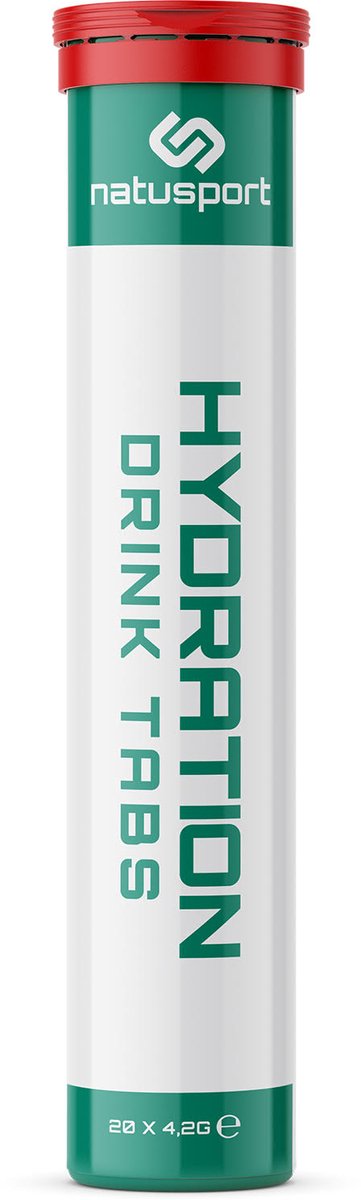 Natusport Elektrolyten Tabletten 60 stuks - Hydration Drink Tabs Sport - Bruistabletten Elektrolyten - Lage suiker — afbeelding 2