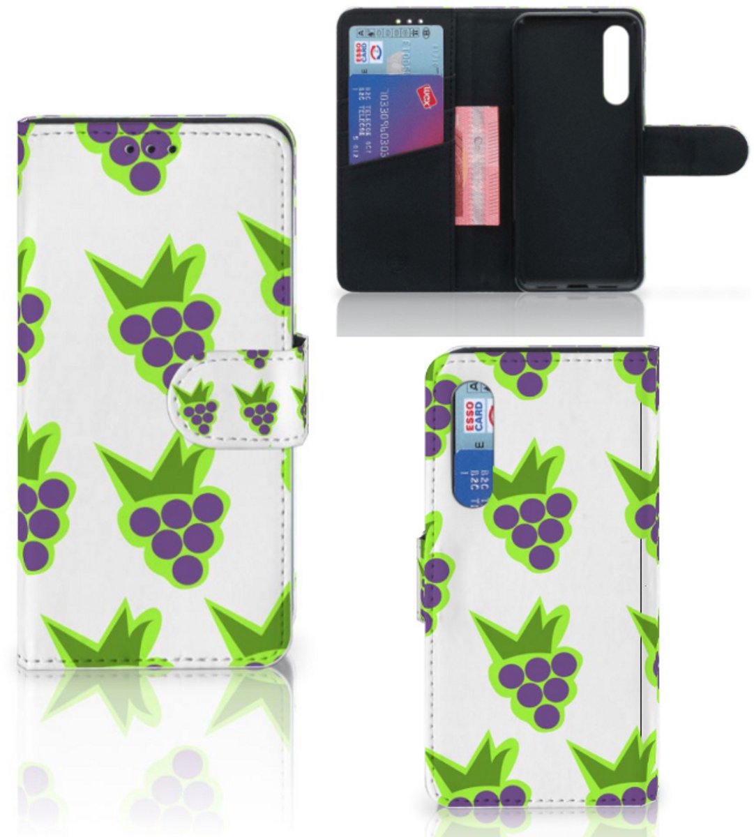 Boekhoesje voor Xiaomi Mi 9 SE Book Cover Druiven