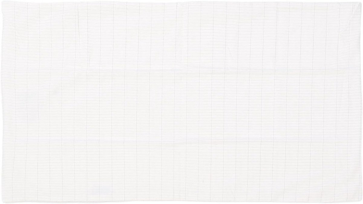 Zachte Organische Katoenen Kussenhoes, Antistatisch Grondkussen voor Thuis en Reizen, 20.08x29.53 inch in Wit