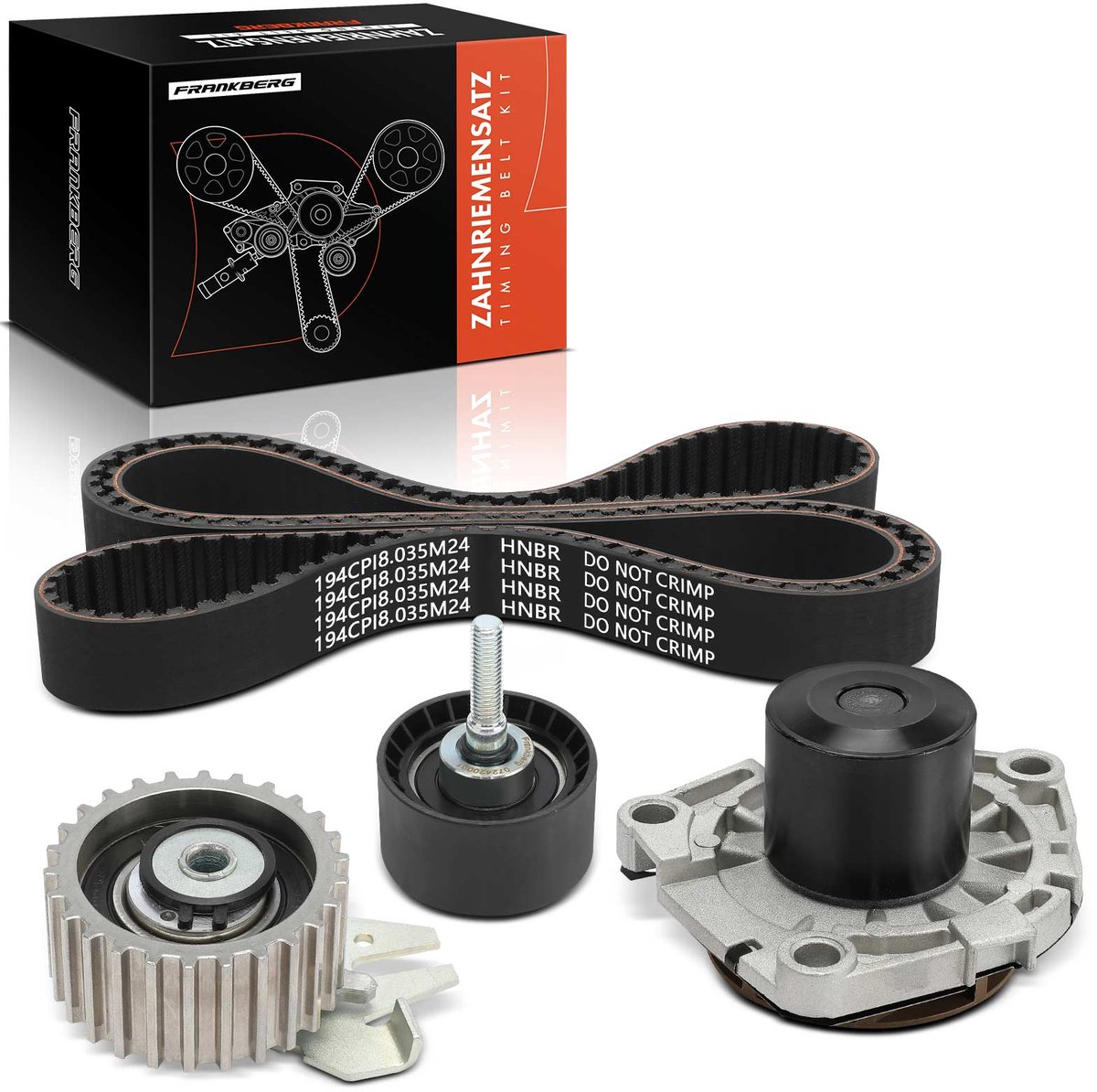 Frankberg 1x Distributieriem Set voor Alfa Romeo