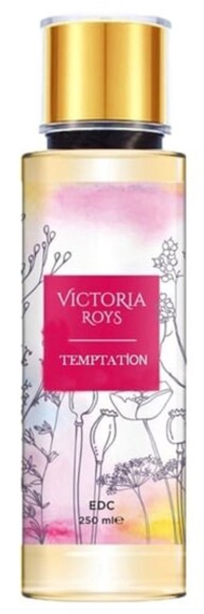 Victoria Roys Temptation Love Lichaamsspray 250 ml – Frisheid en Verzorging in Één