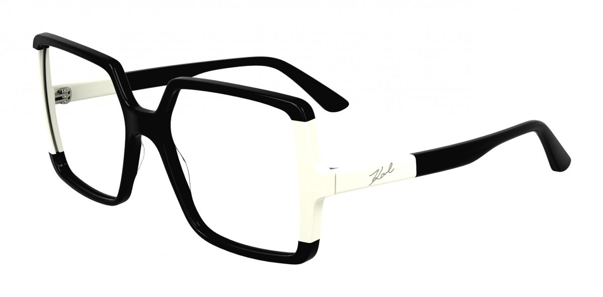 Karl Lagerfeld KL6169 Black/white 54/17/140 WOMAN Brilmonturen