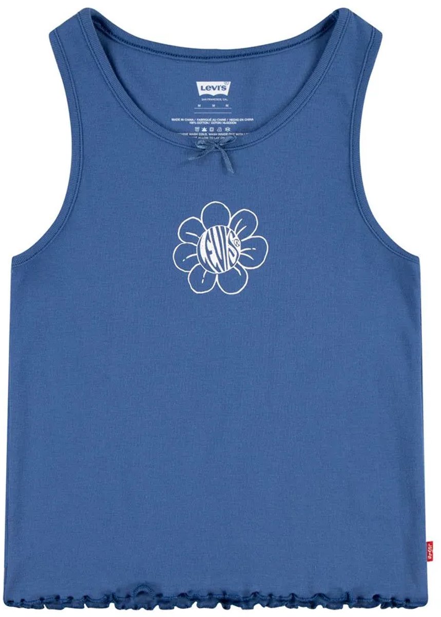 Levi´s ® Kids Meet&greet Daisy Mouwloos T-shirt 16 Years Kinderen Marineblauw