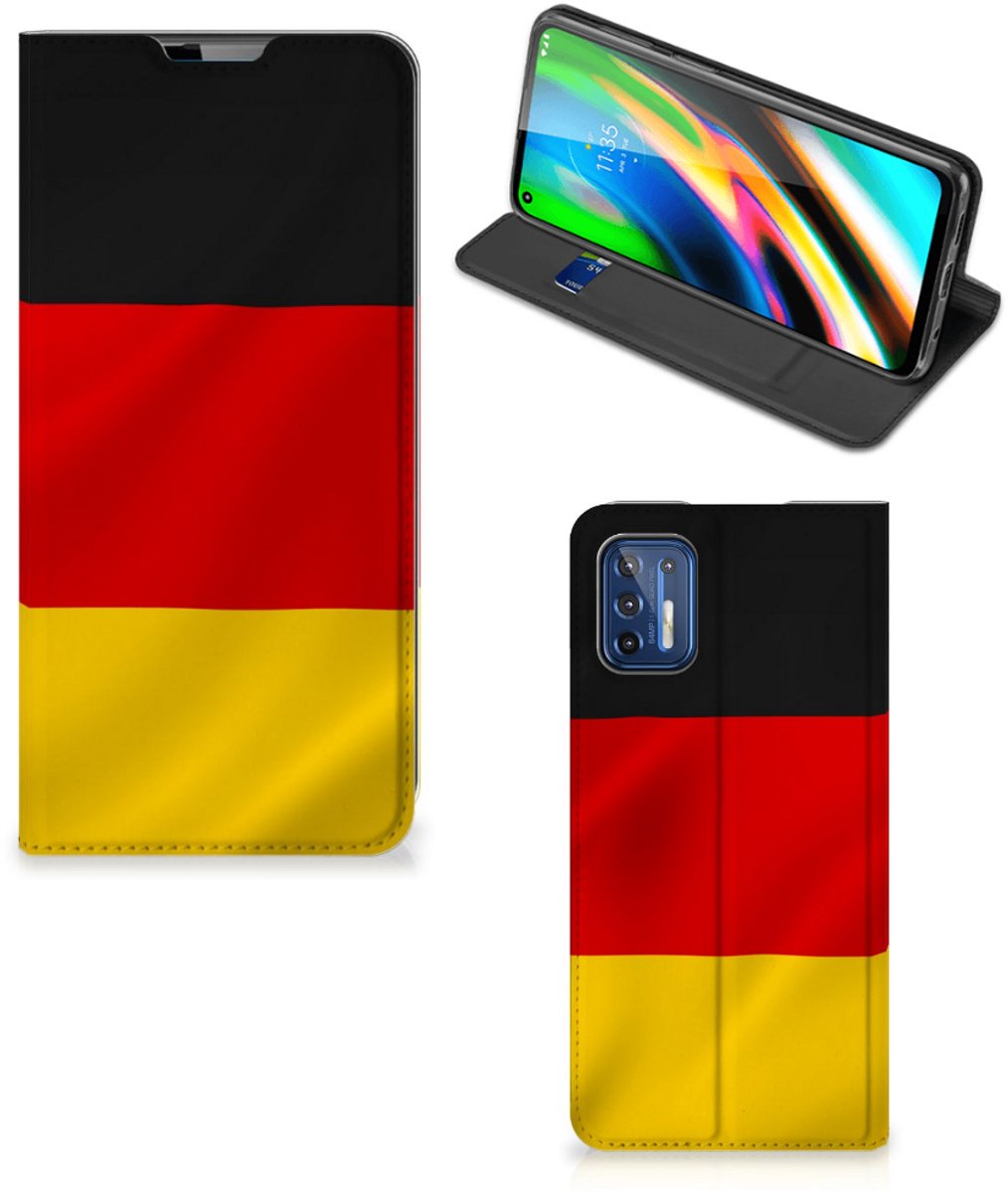 Motorola Moto G9 Plus Standcase Duitsland