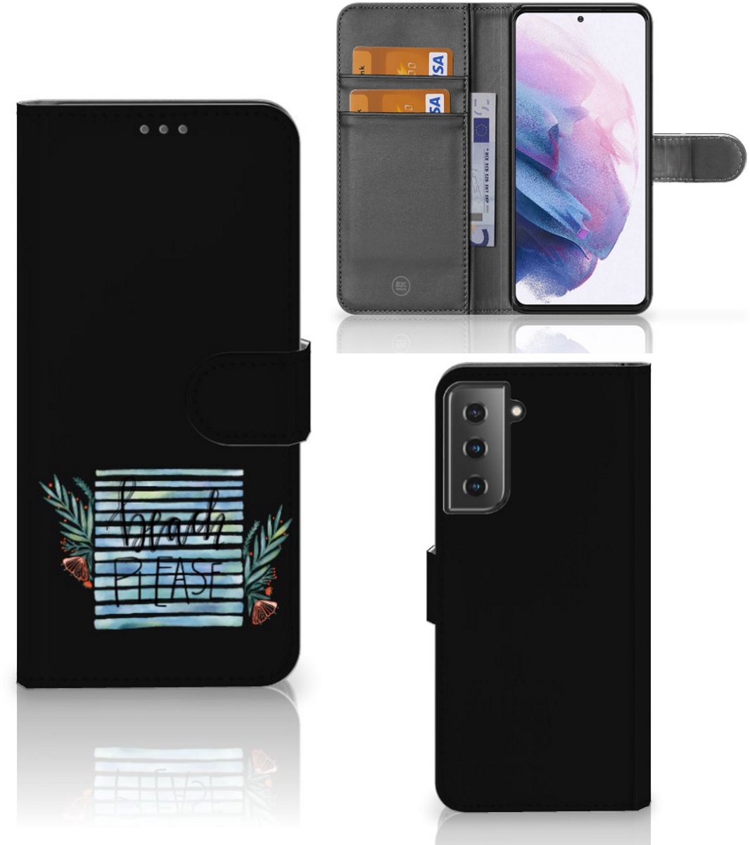 Samsung Galaxy S21 Plus Leuk Hoesje Boho Beach