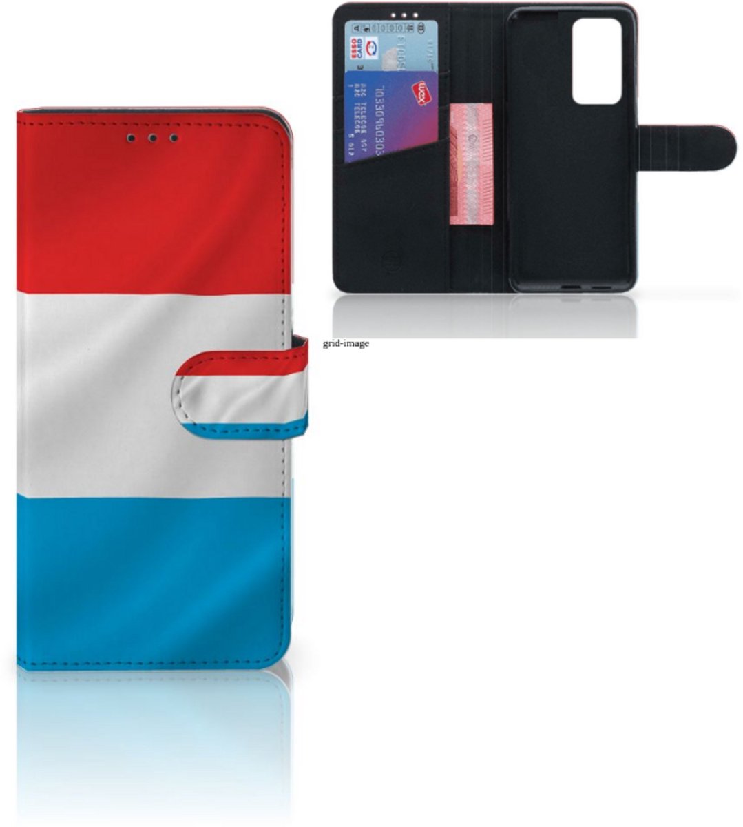 Huawei P40 Pro Bookstyle Case Luxemburg