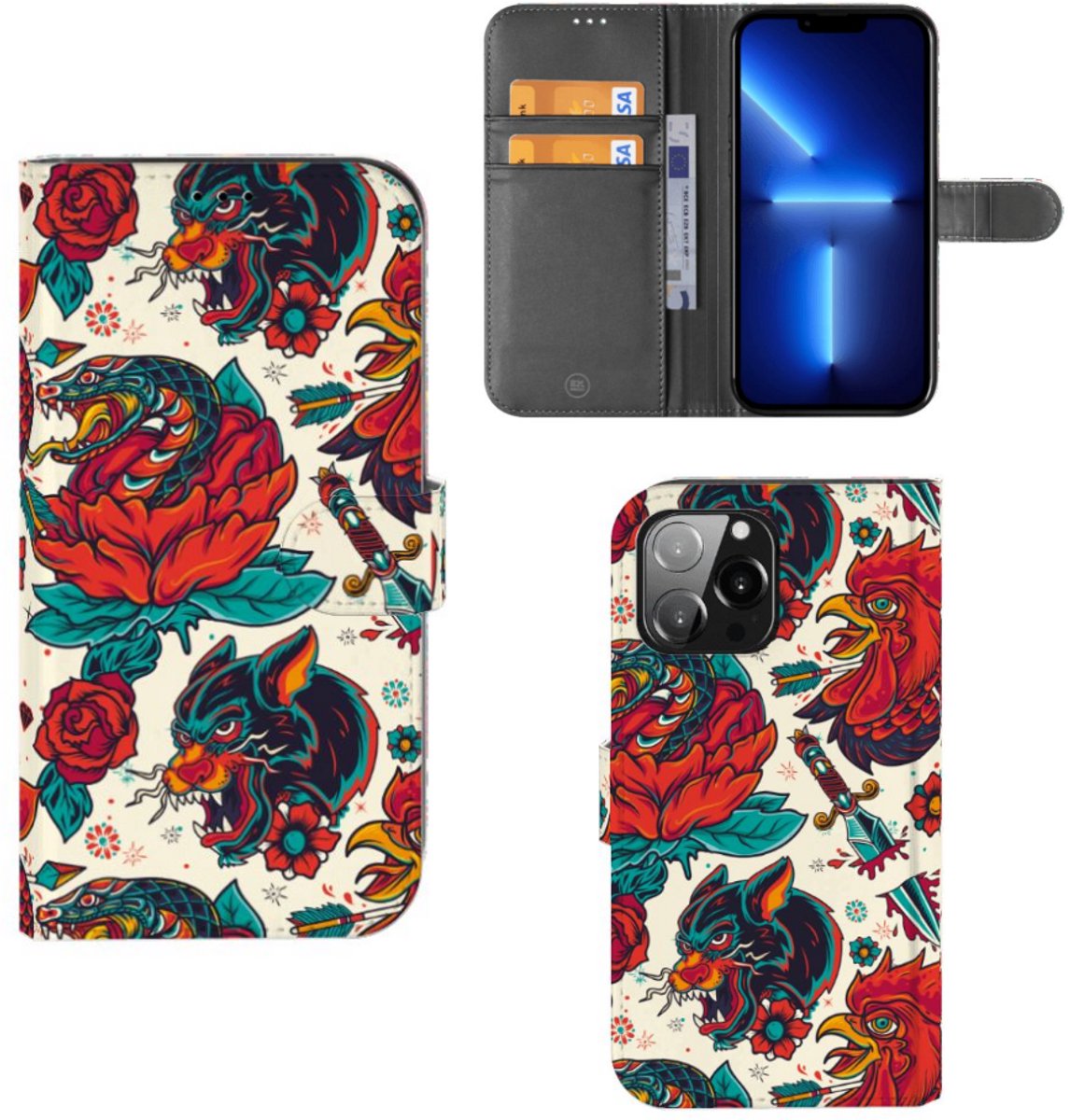 Telefoonhoesje met foto voor iPhone 13 Pro Max Old Skool