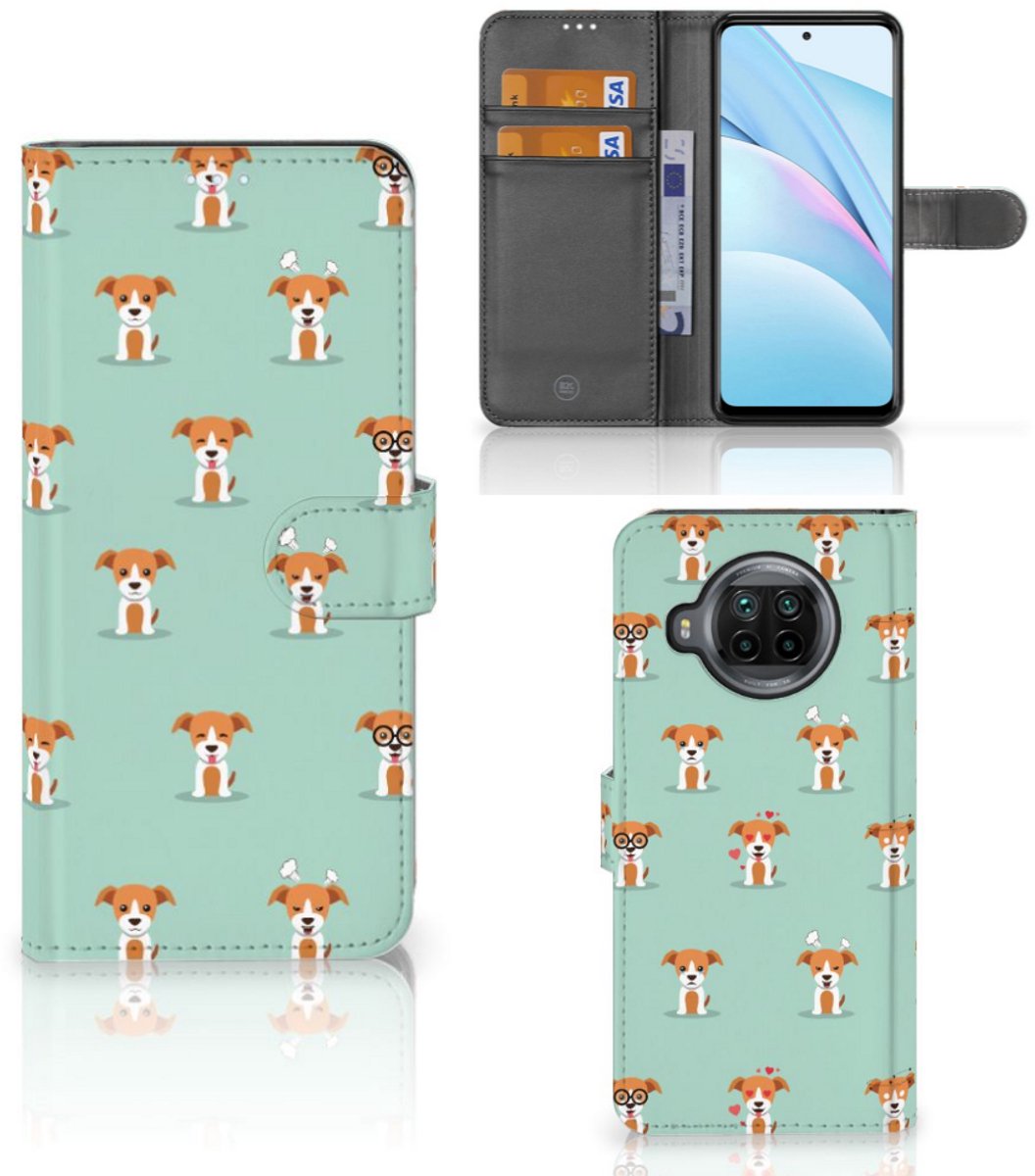 Xiaomi Mi 10T Lite Telefoonhoesje met Pasjes Pups
