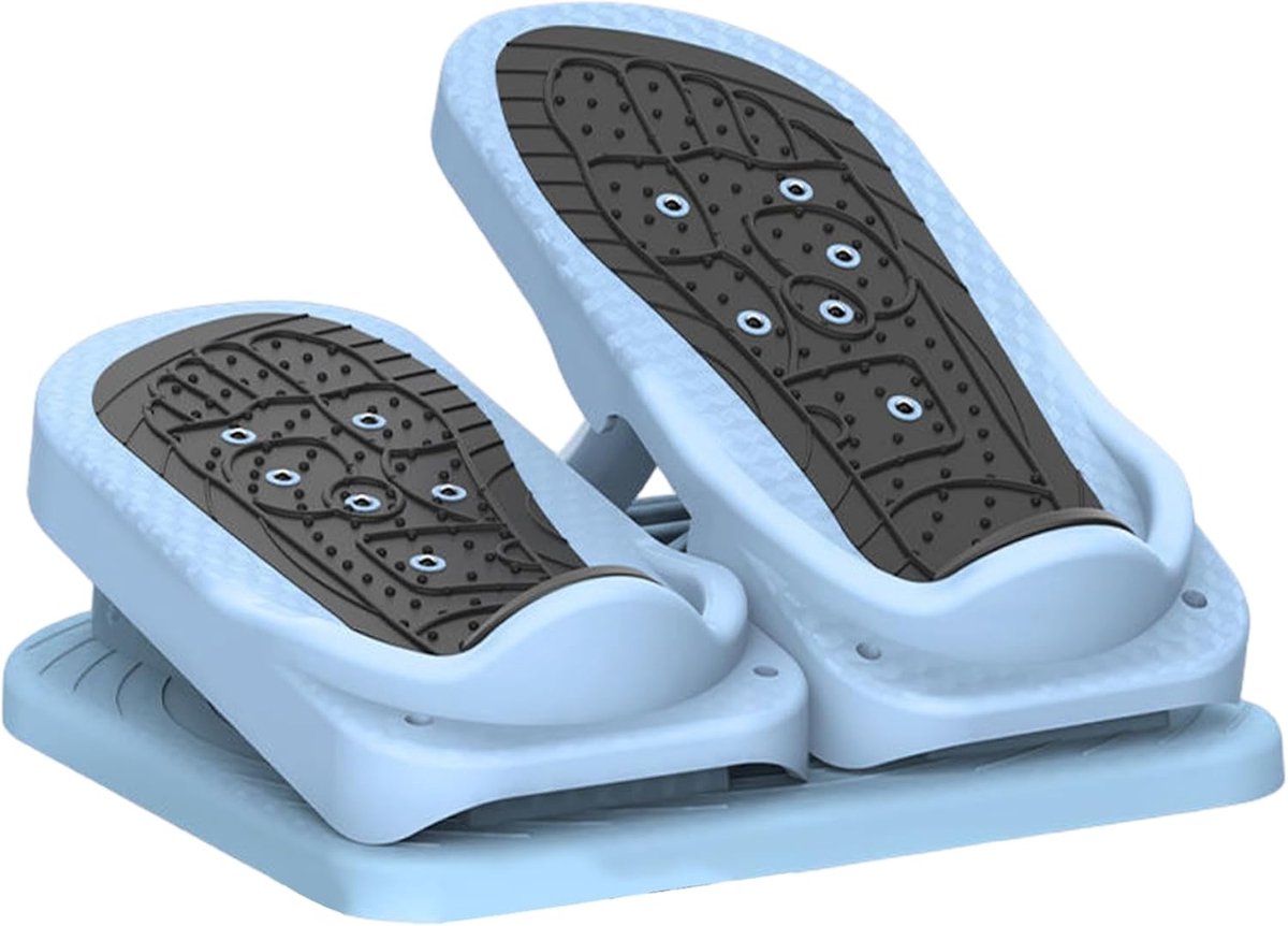 Mini Stepper - Oefenapparaat - Thuis Fitness - Magnetische Massage - 29x33 cm - Blauw