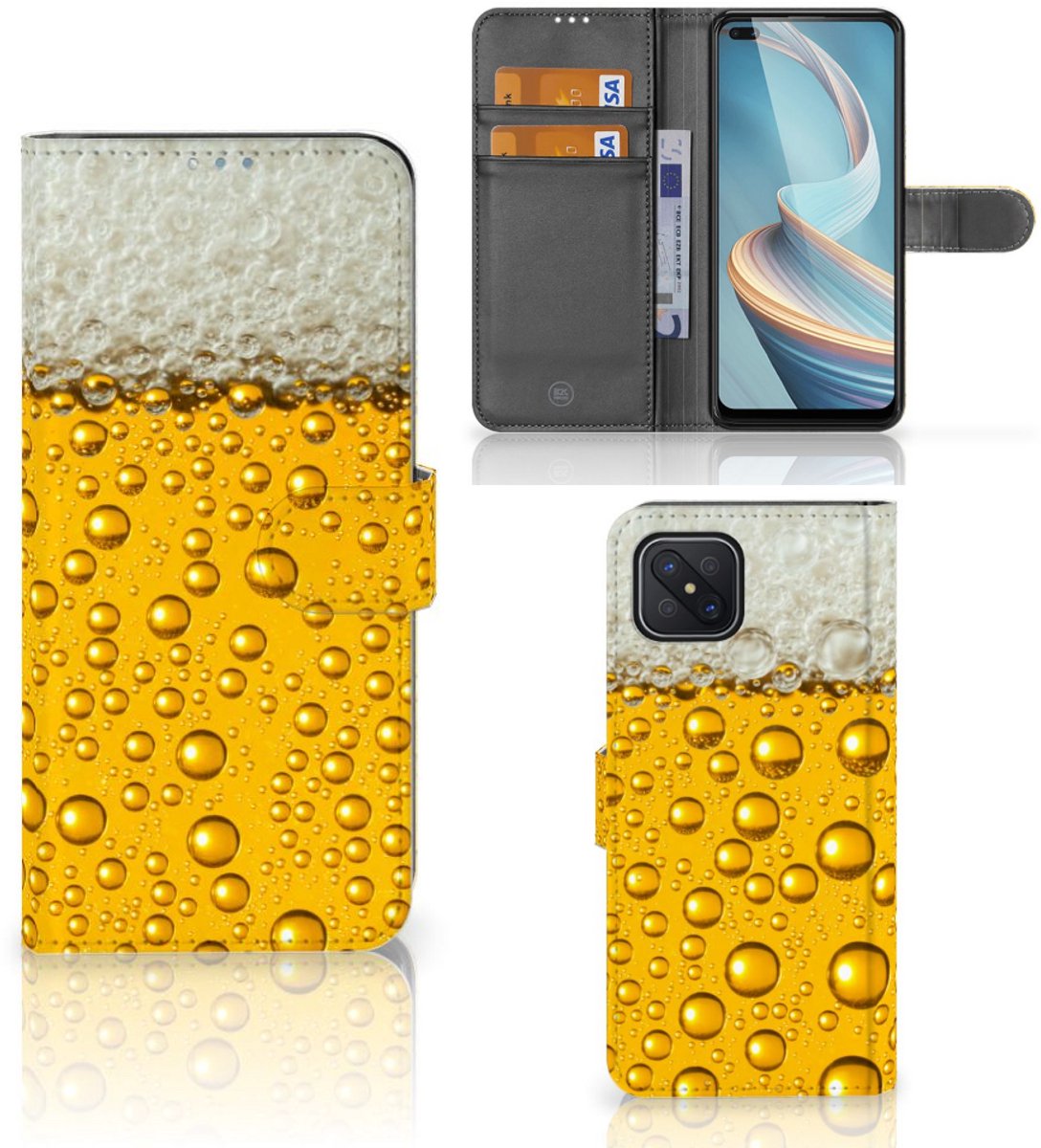 OPPO Reno4 Z Book Cover Bier