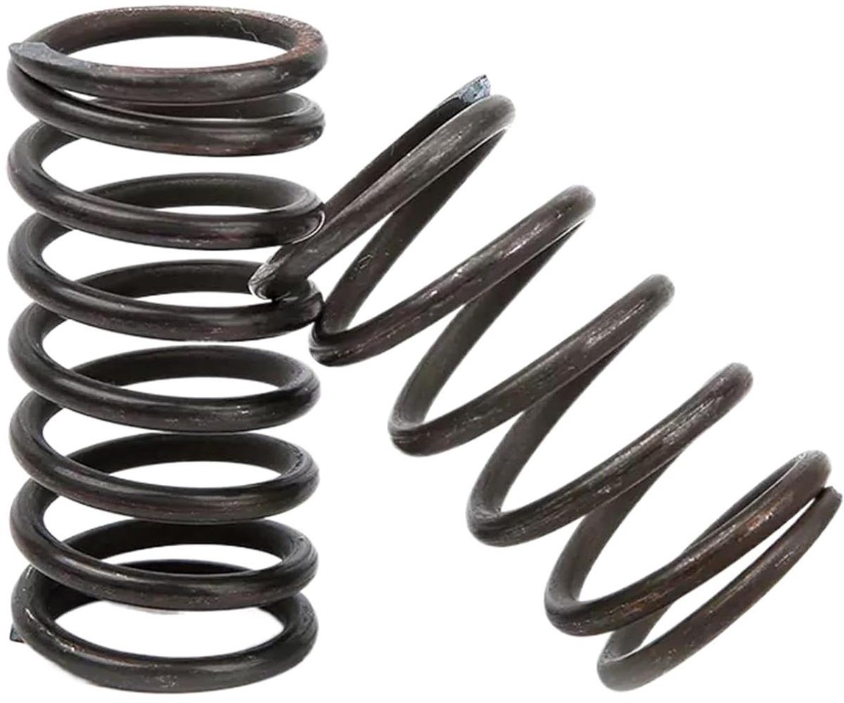 Drukveren Set - Compressieveren Stalen - Reparaties Uitvoeren - Hoogwaardig Verenstaal - 10 stuks 1.5x12x20mm - Zilverkleurig
