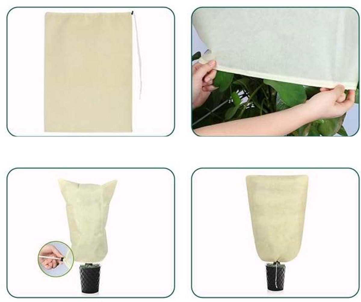 CE Series - Plantenbeschermhoes - 80x100cm - 80g/m² - Voor 4 stuks