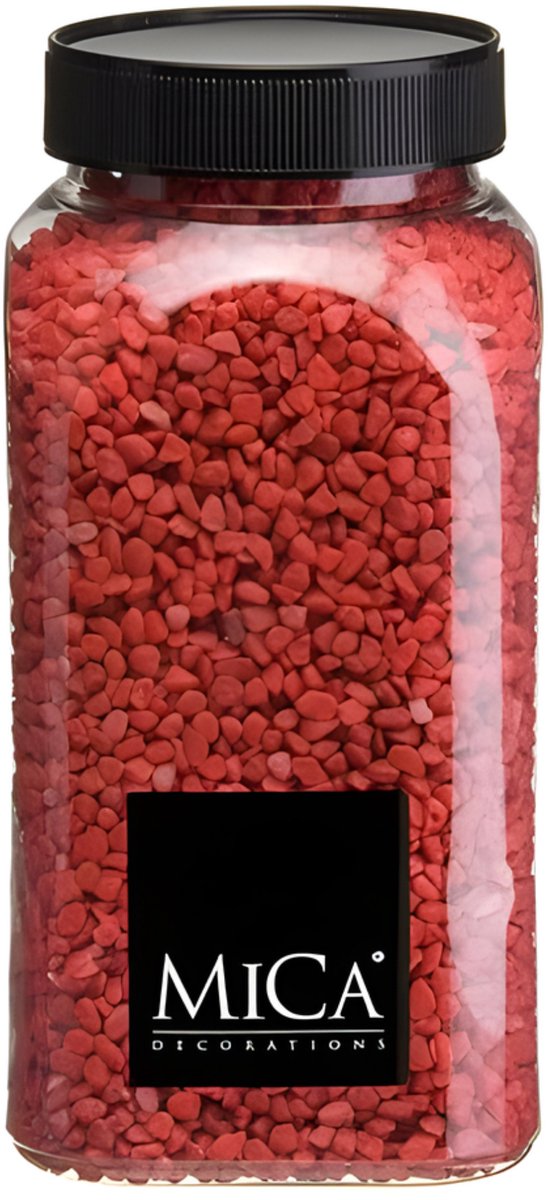 Rood Decoratie Granulaat 650ml - Mica Decorations