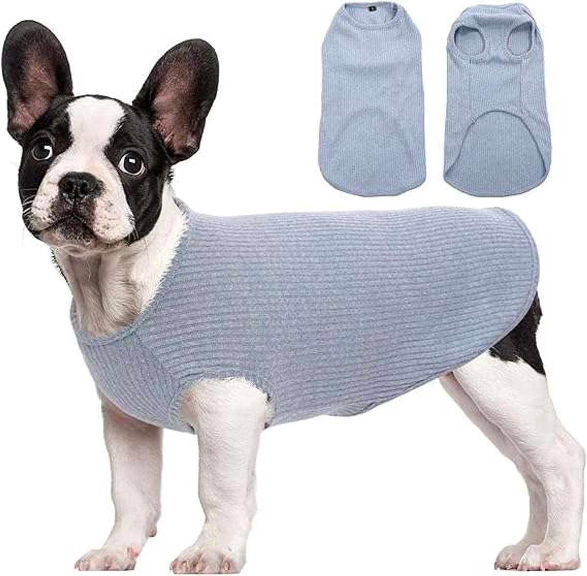 CE Ubranko - Honden T-shirt - Lichtgewicht - Ademend - Blauw - Maat L