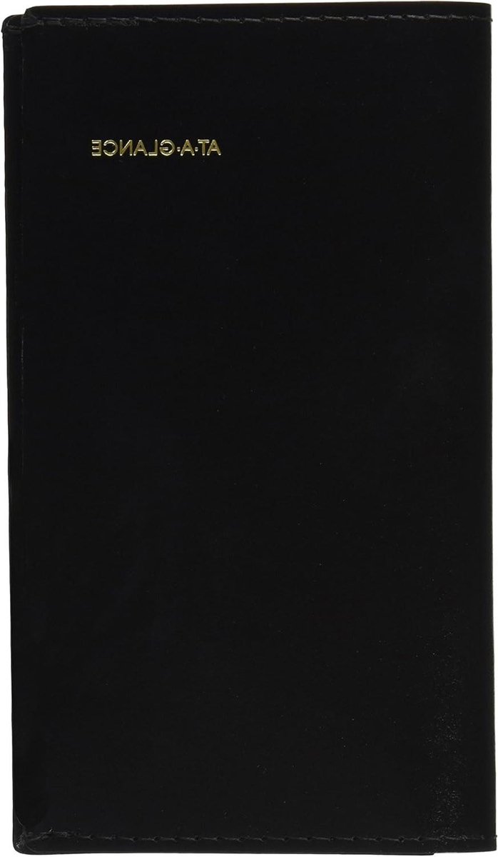 Maandelijkse Planner - Afsprakenboek Agenda - Afspraken Plannen - 13 Maanden Dekking - 16.7 x 9.5 cm - Blauw