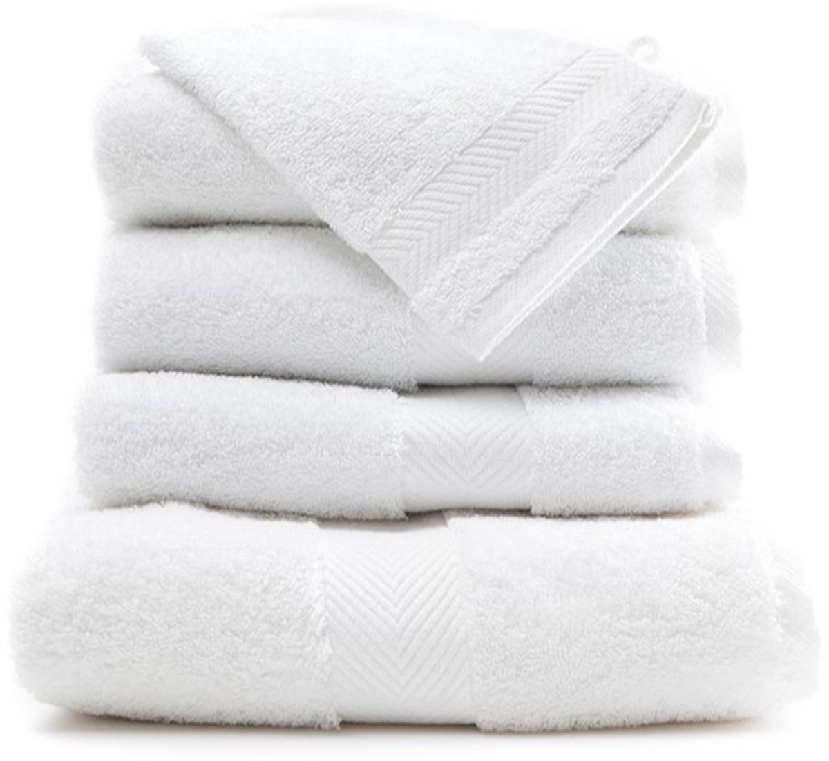 Casilin - Royal Touch Lux - Handdoek Hotelkwaliteit - 50x100 cm - White