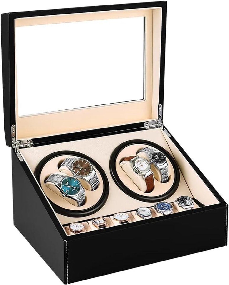 Automatische Horloge Winder - Horloge Opwinder Opbergdoos - Horloges Opwinden - Stille Mabuchi Motor