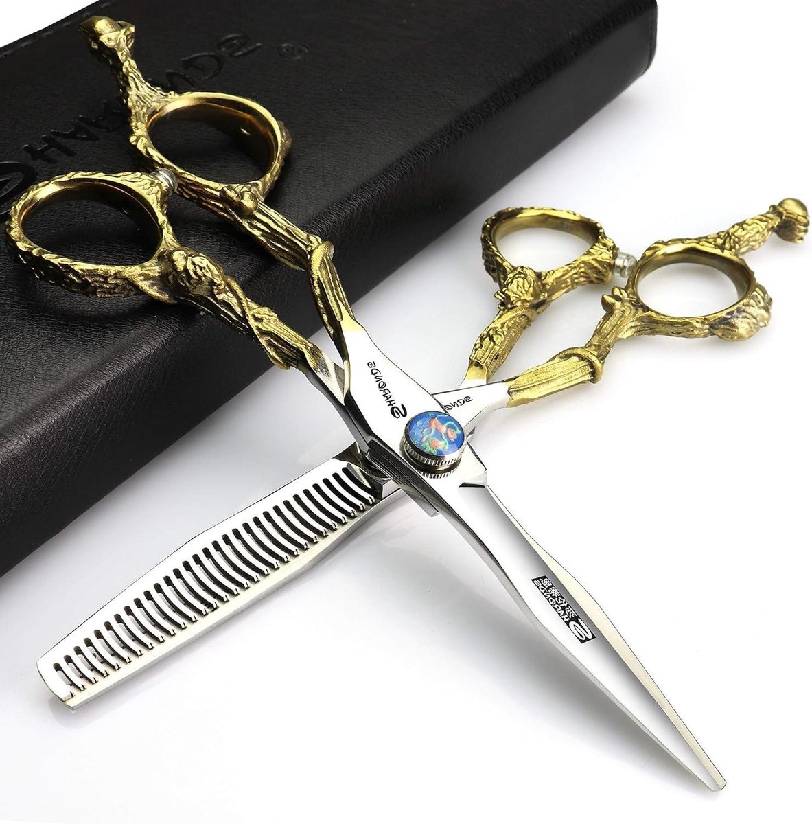 Professionele Kappersschaar - Scheren Knippen - Haar Knippen - Japans Materiaal Staal - 0.24 Kilogram - Zilver