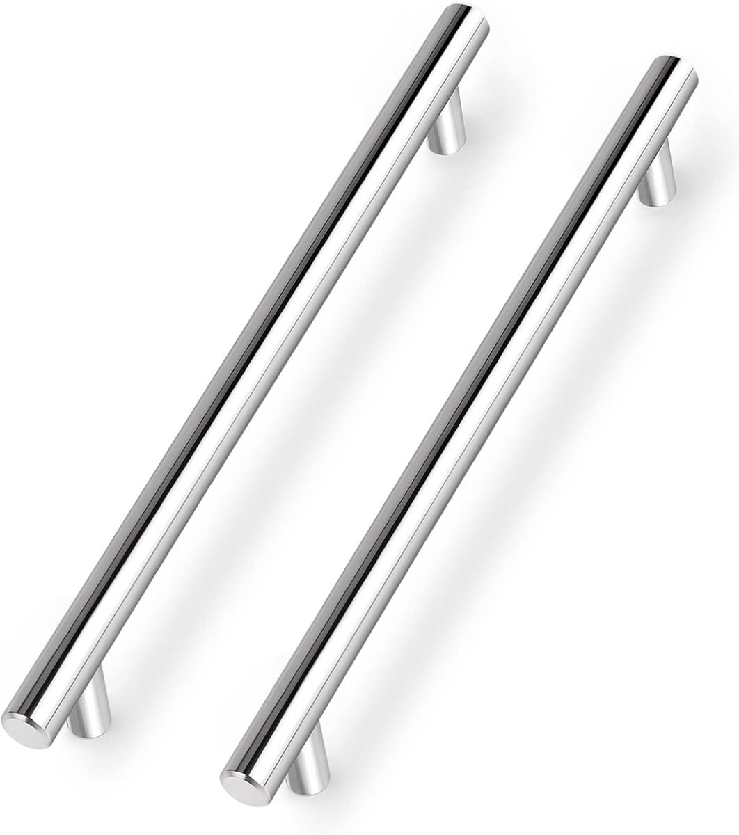 CE - Meubelgreep - Metalen Zilver - 320 mm - Set van 12