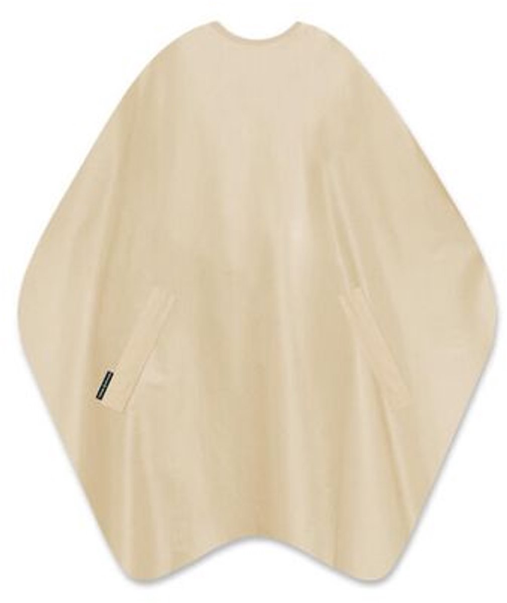 Trend-Design Skinny Kapmantel met drukknopen Champagne Gold 135x150cm