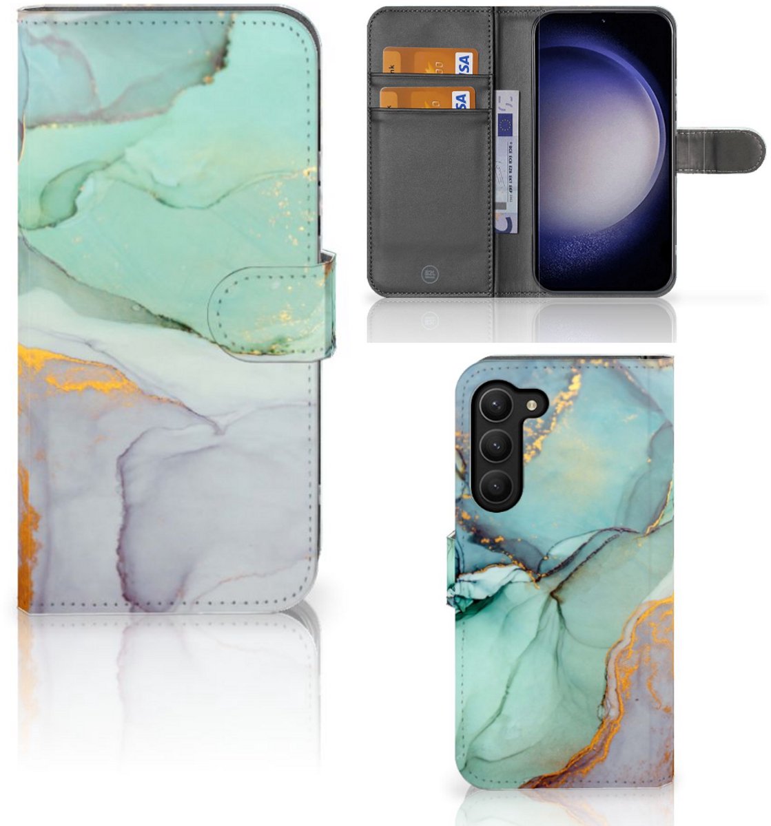 Hoesje voor Samsung Galaxy S23 Plus Watercolor Mix