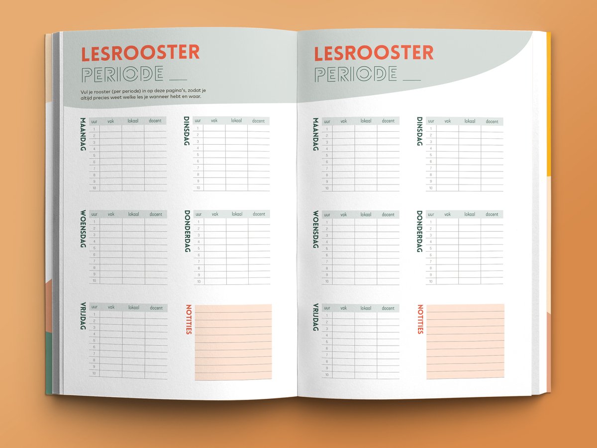 TING schoolagenda 2026-2027 – Slimme planagenda voor middelbare scholieren - Huiswerkplanner — cadeau in Kalenders & Planners - foto 3