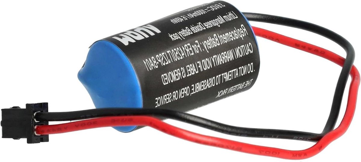 Reservebatterij Servo Aandrijving - Batterij Encoder - CNC Machine Onderhoud - Hoge Capaciteit 1000 mAh - 36 Volt
